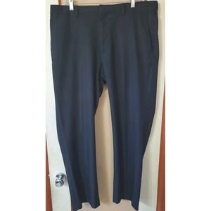 John Henry Men's Classic-Fit Stretch Dress Pants Black 36X30